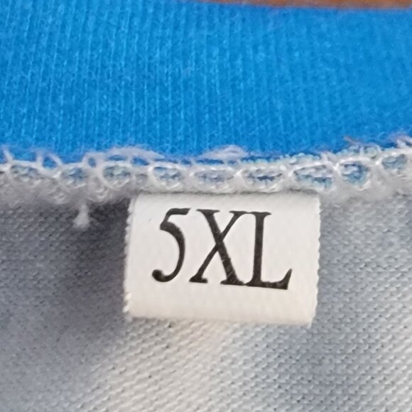 Colorful Kitten and Flowers Tee Shirt - 5XL - Picture 4 of 4